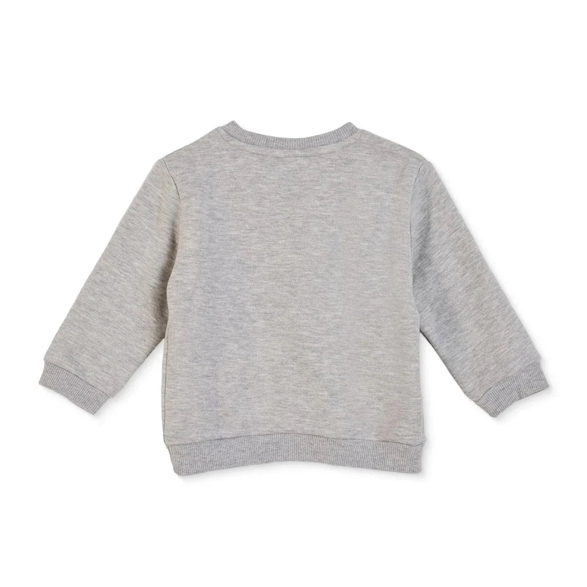 HelloBaby Sweat Fabric Baby Sweatshirt (3-6 Months to 4-5 Years) - Grey Melange