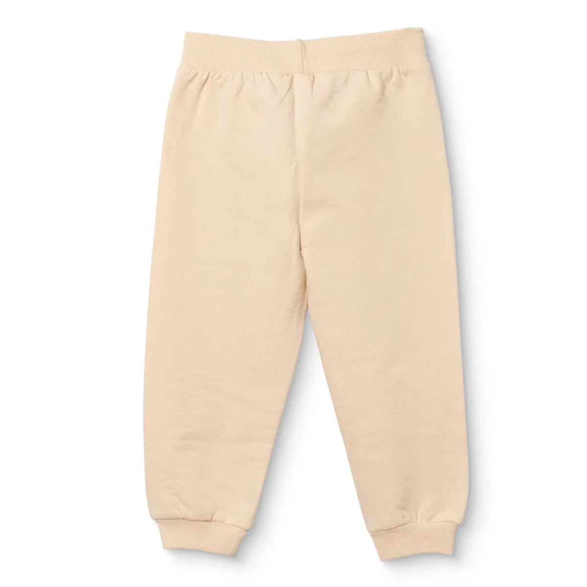 HelloBaby Drawstring Brushed Loopback Baby Joggers (3-6 Months to 4-5 Years) - Ecru