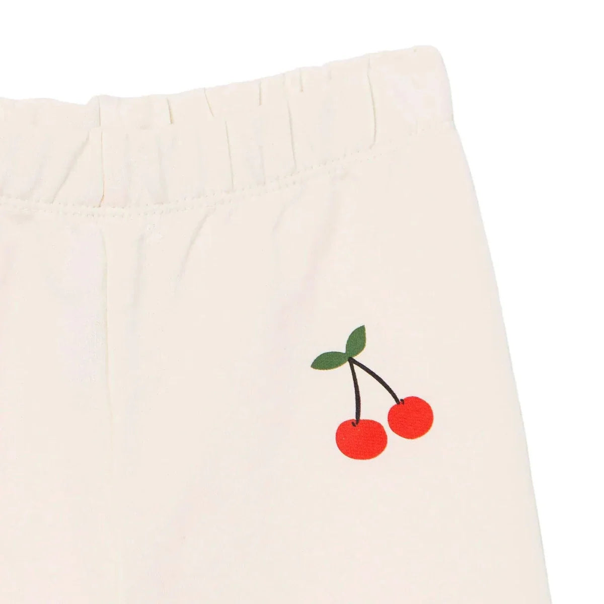 HelloBaby Cherry Print Loopback Baby Joggers (3-6 Months to 4-5 Years) - Ecru