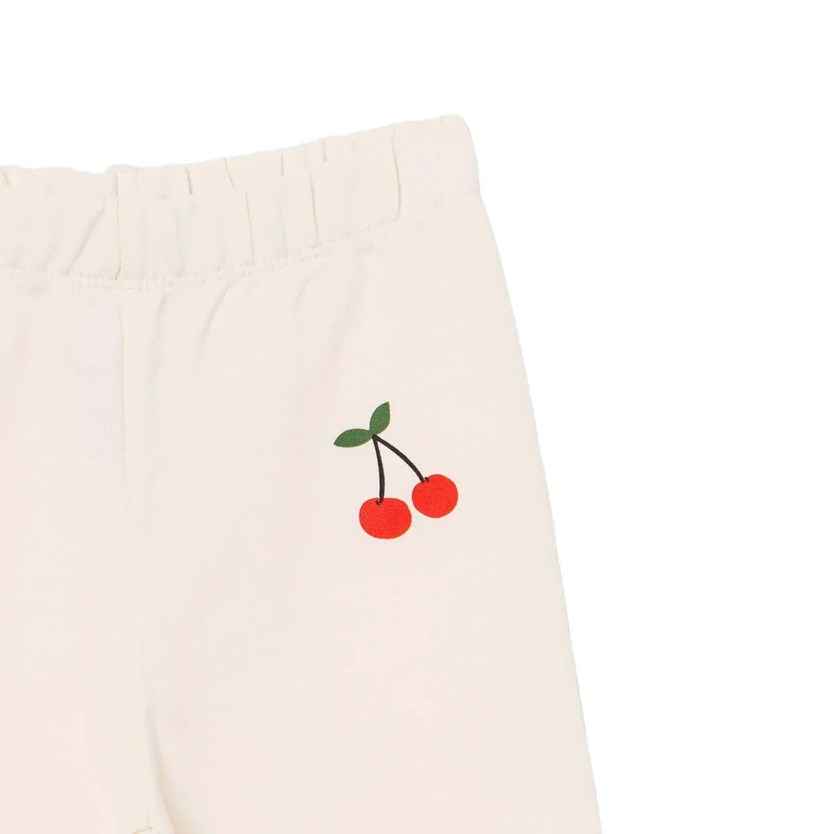 HelloBaby Cherry Print Loopback Baby Joggers (3-6 Months to 4-5 Years) - Ecru