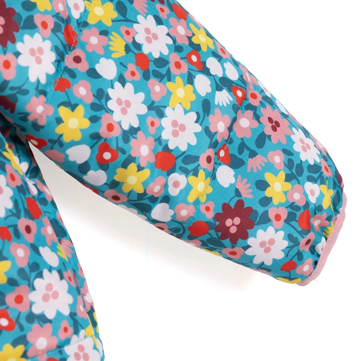 HelloBaby Hooded Floral Print Fleece Baby Jacket (9-12 Months to 4-5 Years) - Green Printed
