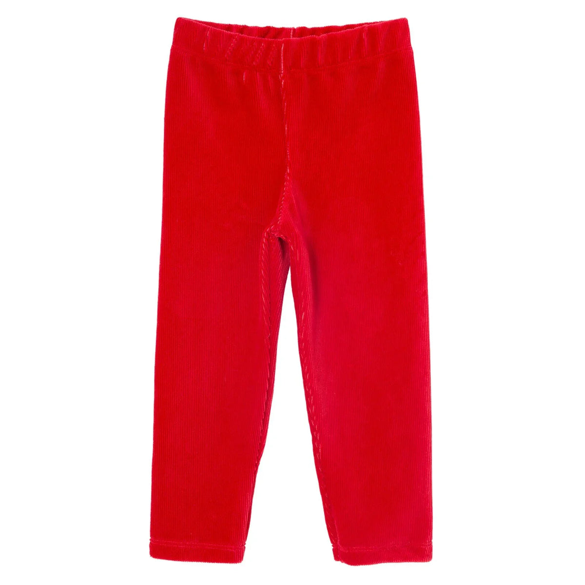HelloBaby Winter Velour Baby Leggings (6-9 Months to 4-5 Years) - Red