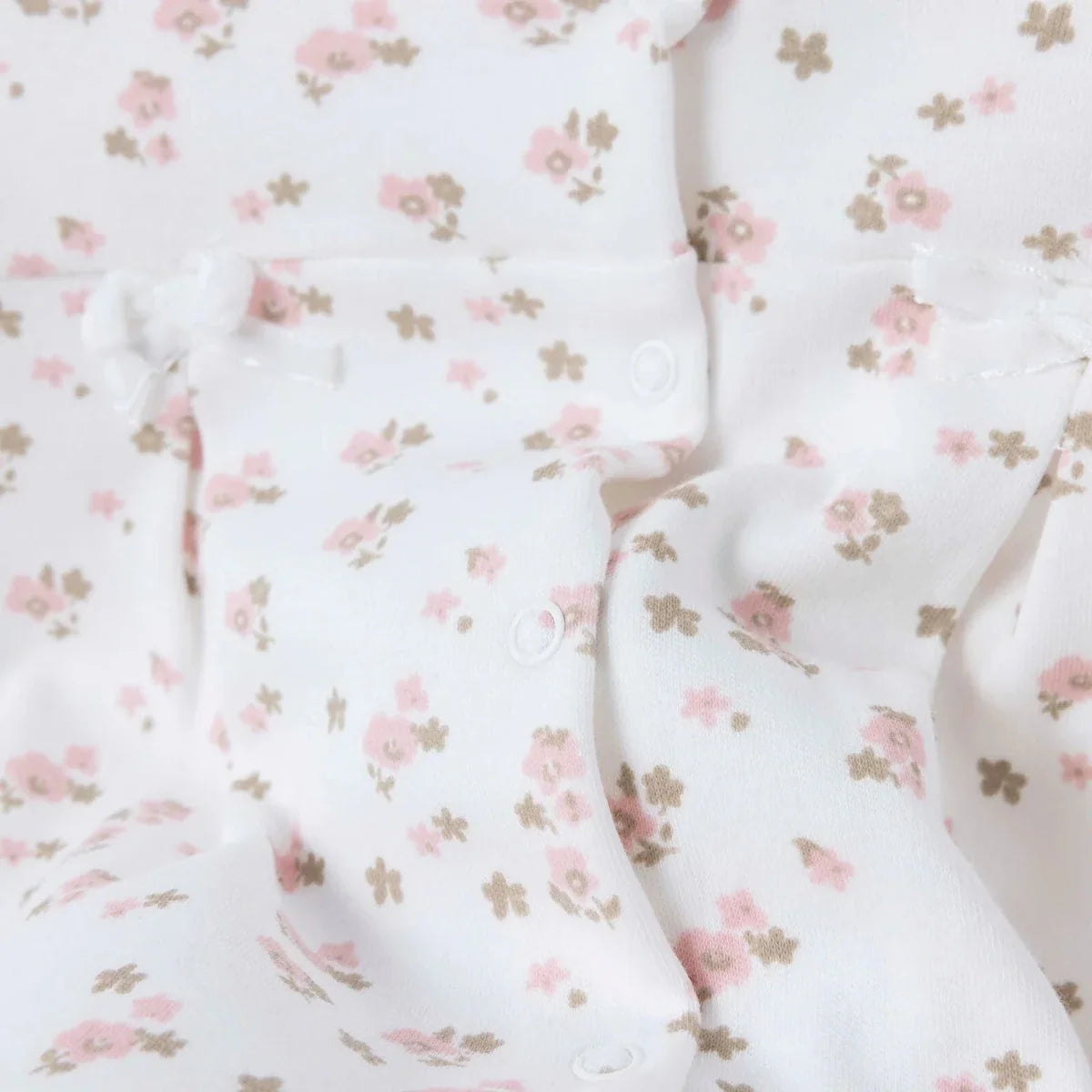 HelloBaby Floral Print Peter Pan Collar Baby Pyjama Set (3-6 Months to 2-3 Years) - Pink