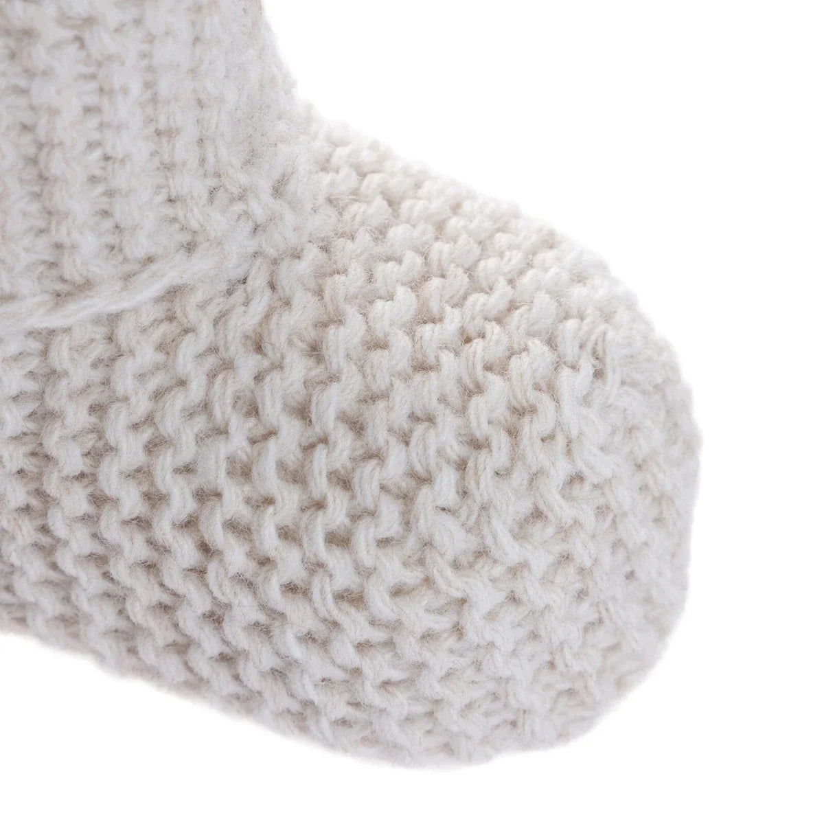 Kitti Knitted Baby Booties (One Size) - Beige