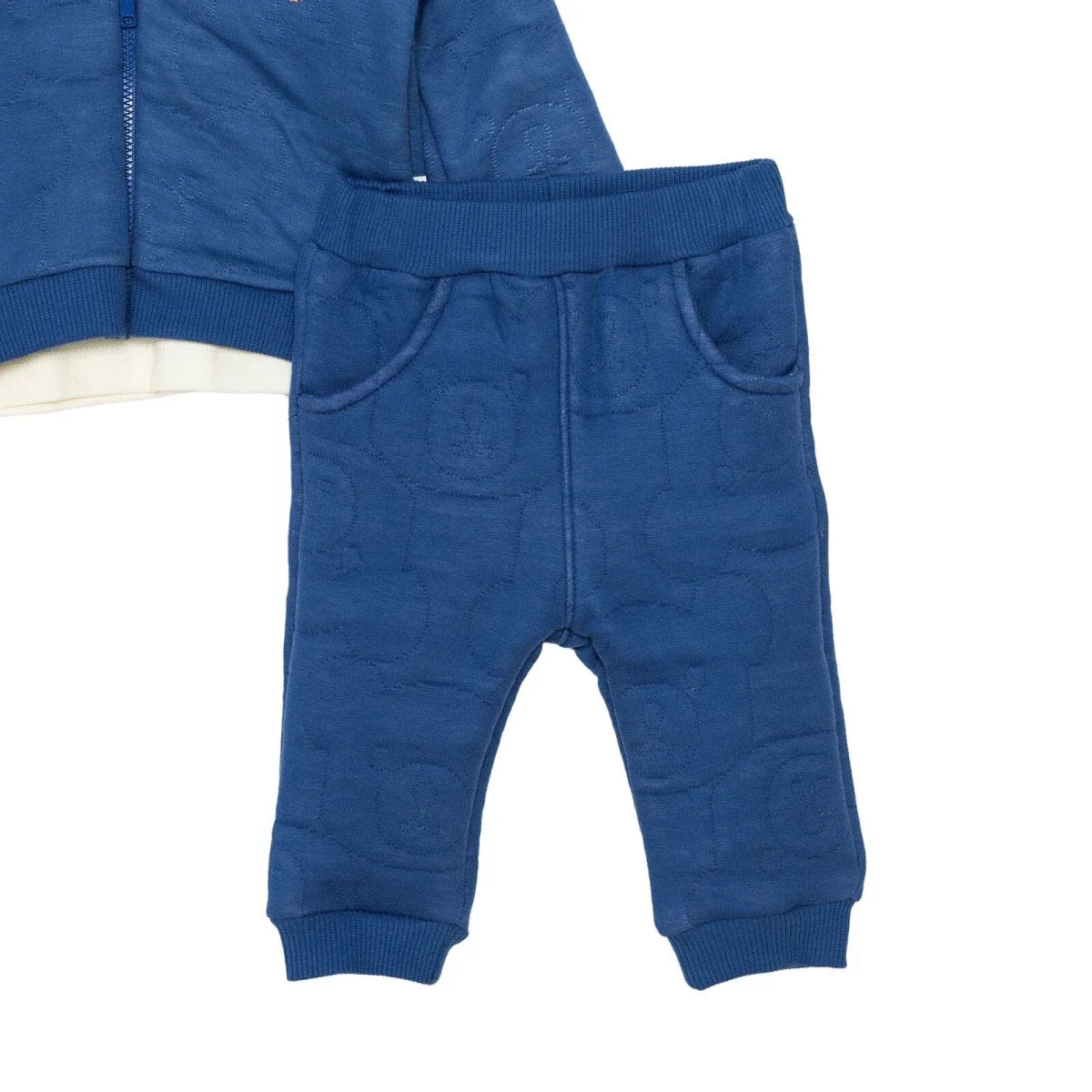 Bebetto 3 Piece Baby Cardigan, T-Shirt & Leggings Set (1-3 to 12 Months) - Indigo