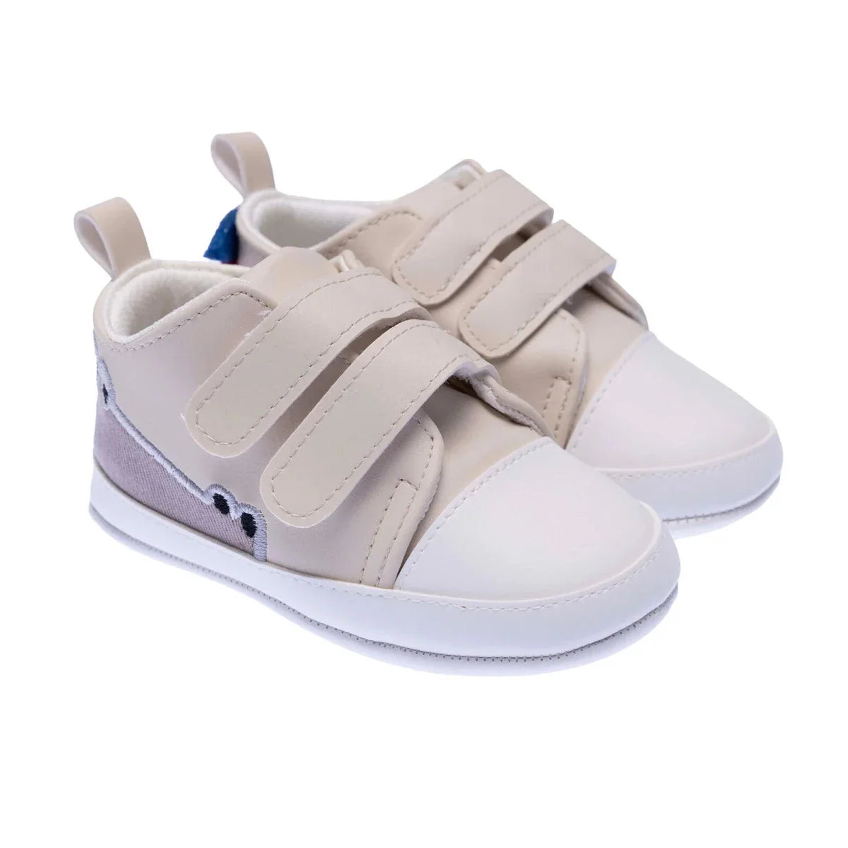 HelloBaby Suede First Walker Baby Shoes - Beige
