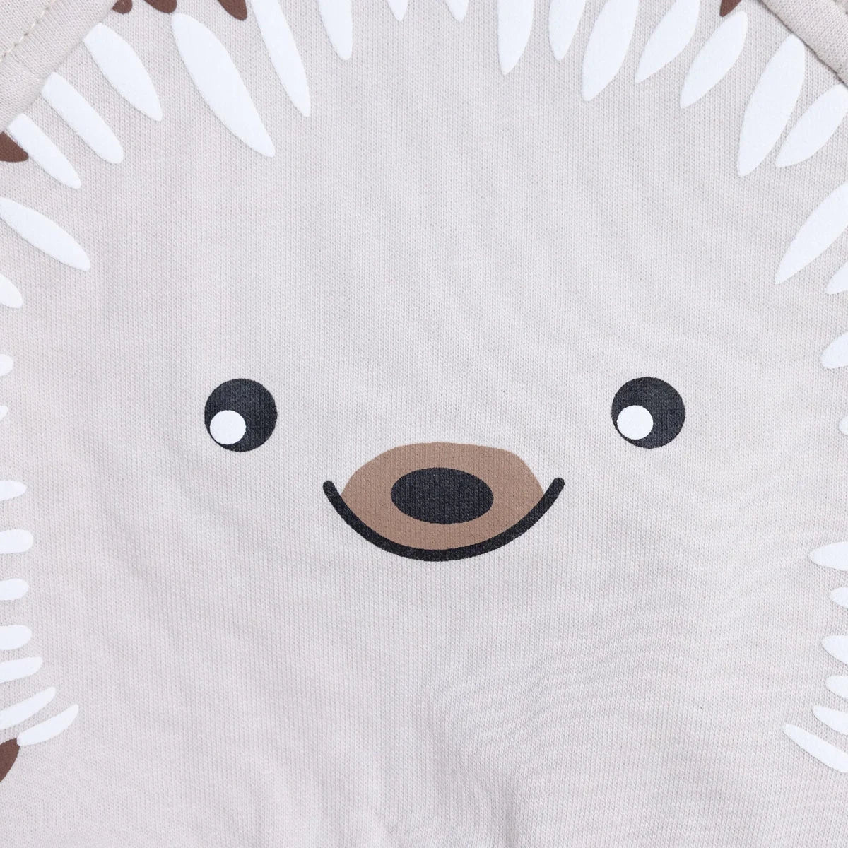 HelloBaby Hedgehog Print Baby Sweatshirt (1-3 Months to 12 Months) - Mink