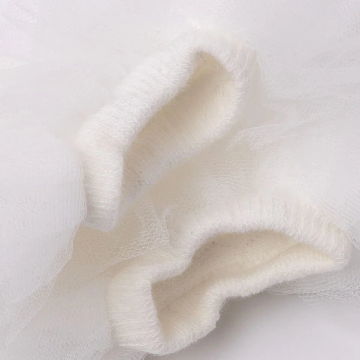 HelloBaby Lace Baby Socks (Newborn to 4-5 Years) - White