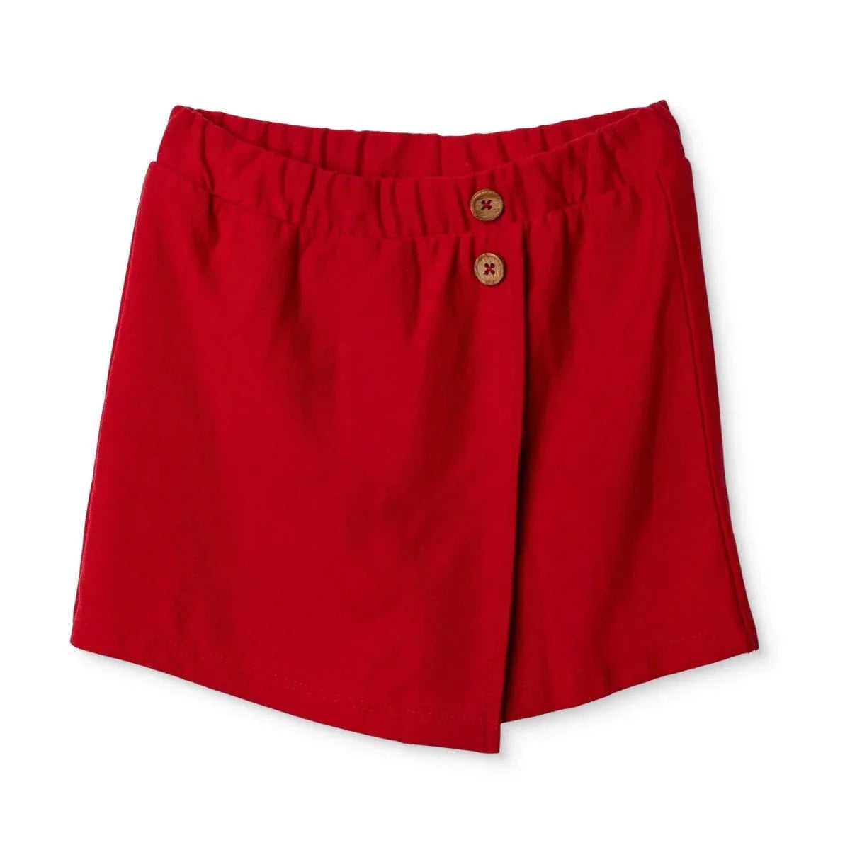 HelloBaby Loopback Baby Skort (3-6 Months to 3-4 Years) - Red