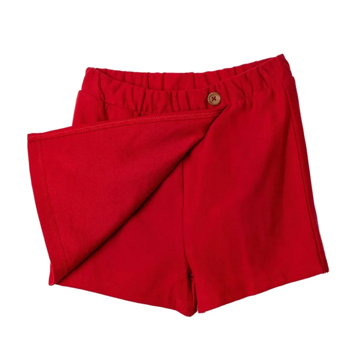 HelloBaby Loopback Baby Skort (3-6 Months to 3-4 Years) - Red