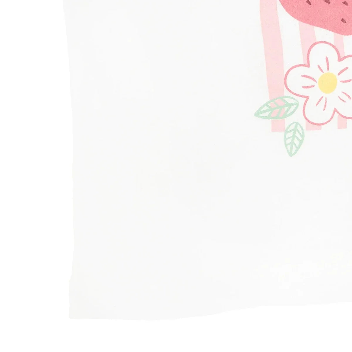 HelloBaby Short Sleeve Jersey Baby T-Shirt (3-6 Months to 3-4 Years) - Ecru