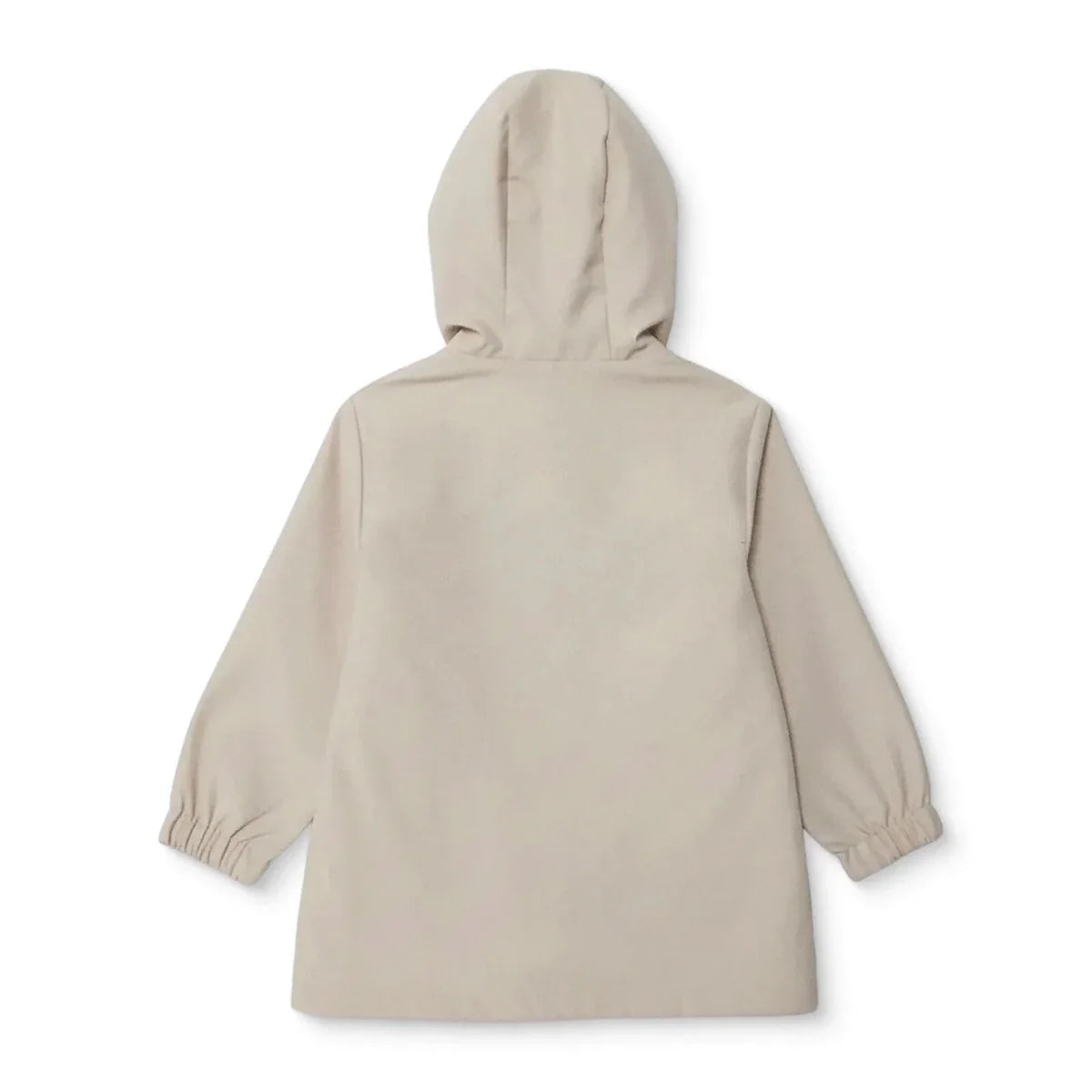 Midimod Hooded Lined Microfibre Baby Raincoat (9-12 Months to 4-5 Years) - Beige