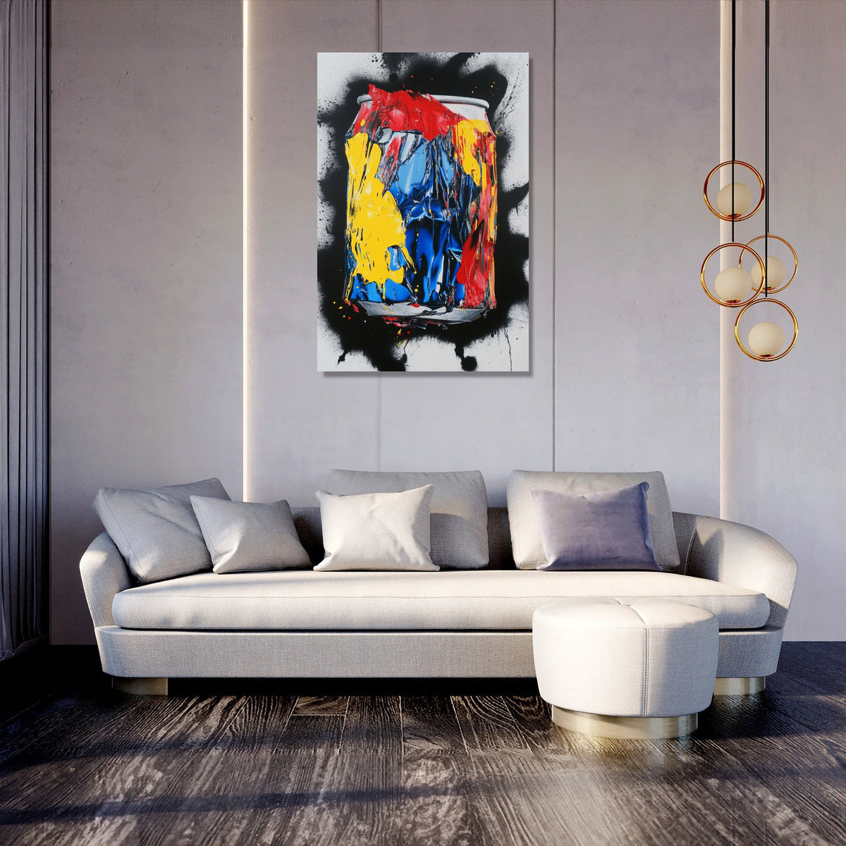 Crushed Can Couture Canvas