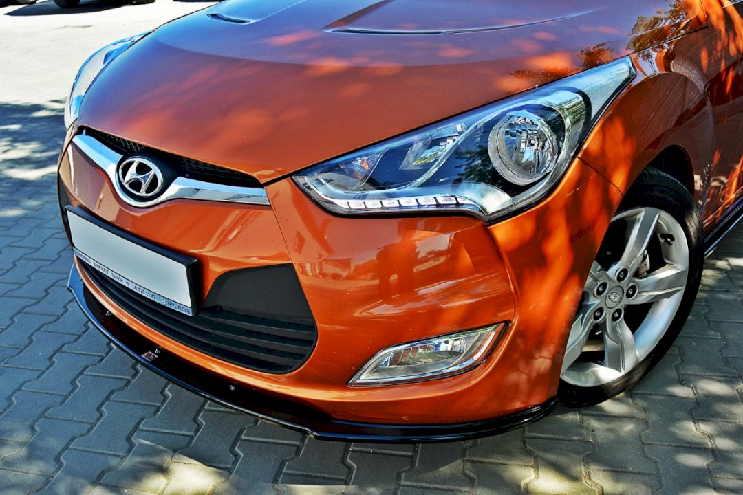 Maxton Design - Aftermarket  FRONT SPLITTER HYUNDAI VELOSTER