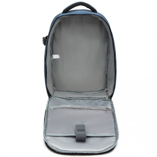 E6928 - Kono Water Resistant Shockproof DSLR Camera Backpack - Navy