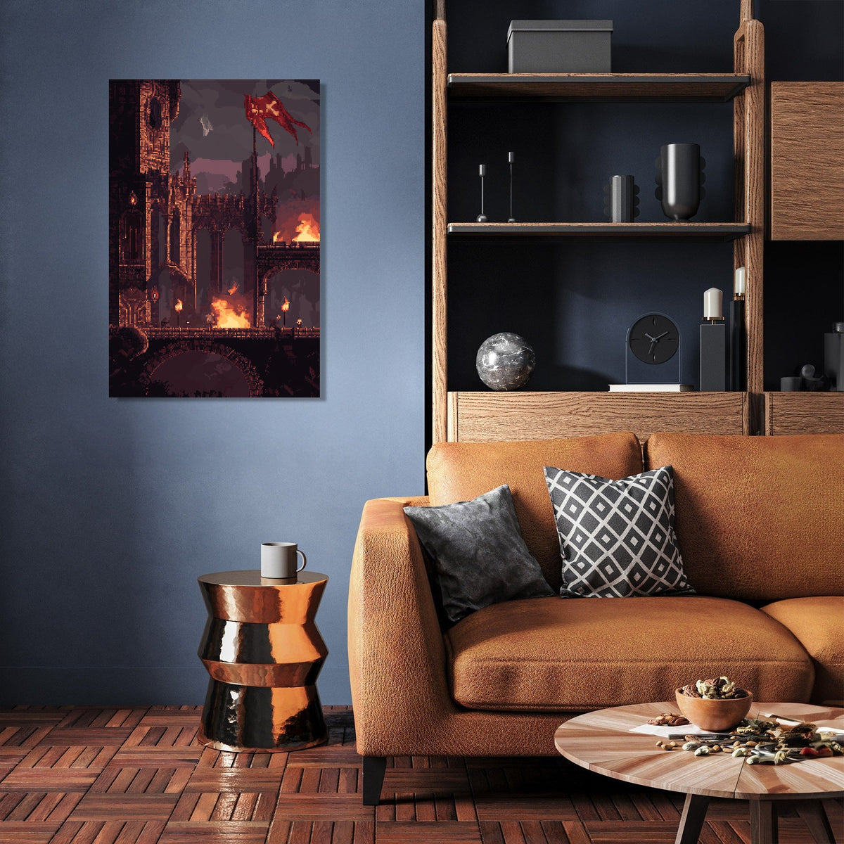 Dark Fortress Fantasy Canvas