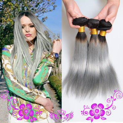 Smoke Grey Wig