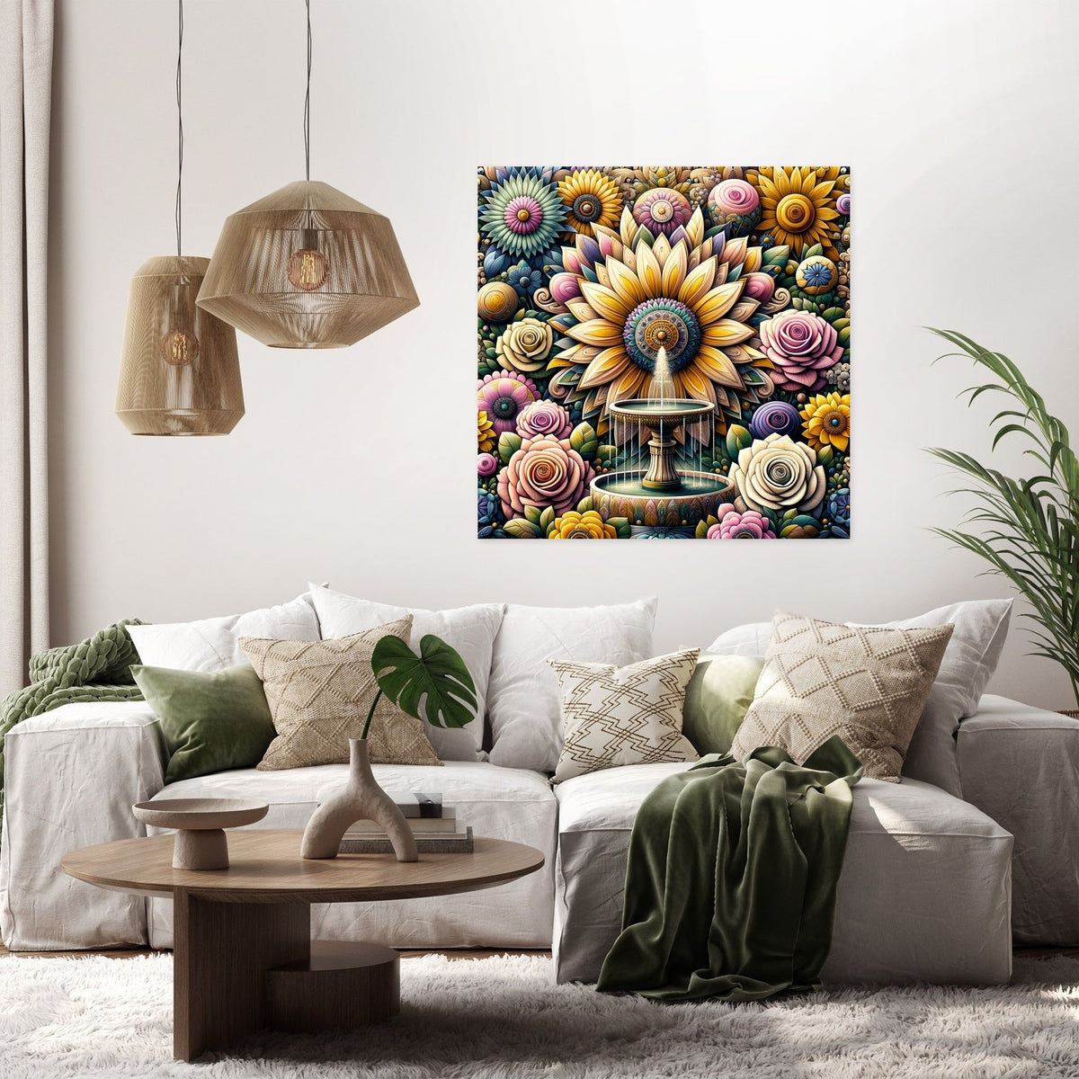 Blossom Tapestry Canvas