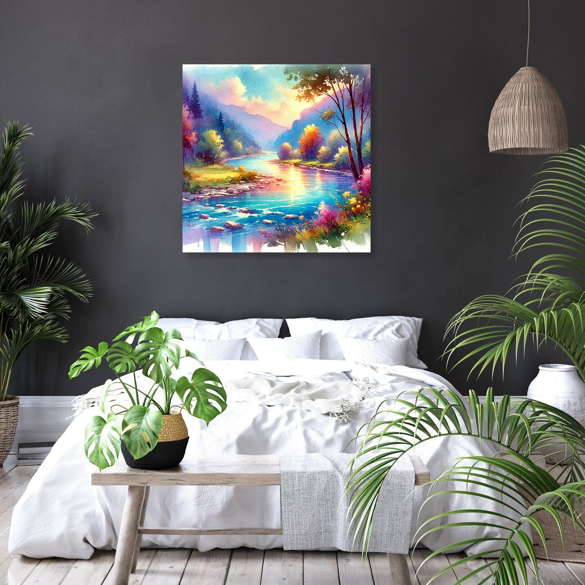 Magical River Canvas