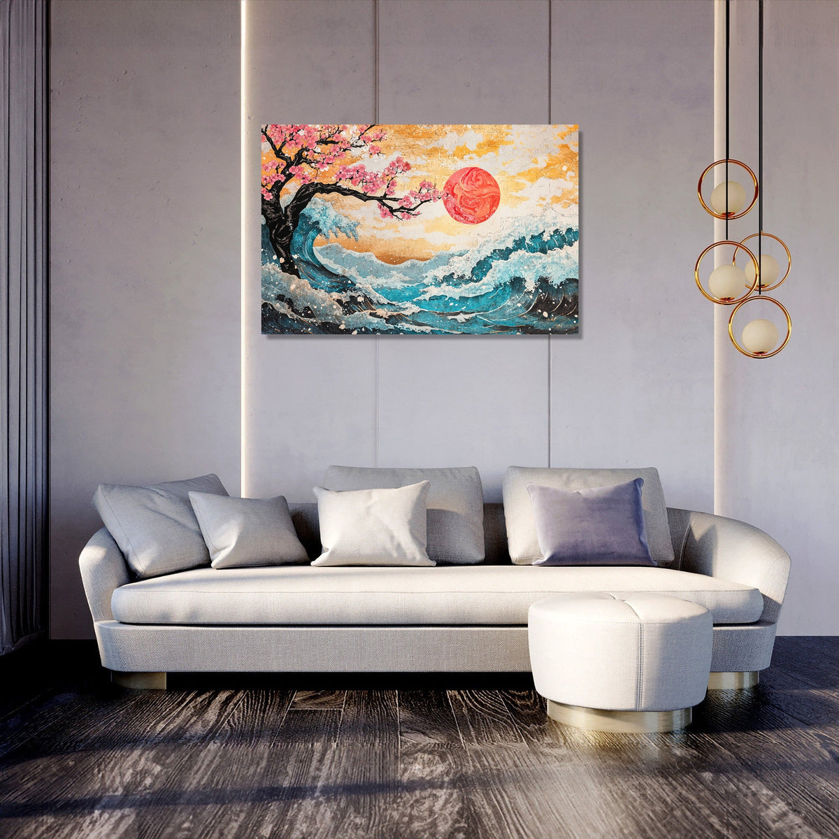 Vibrant Nature Burst Canvas