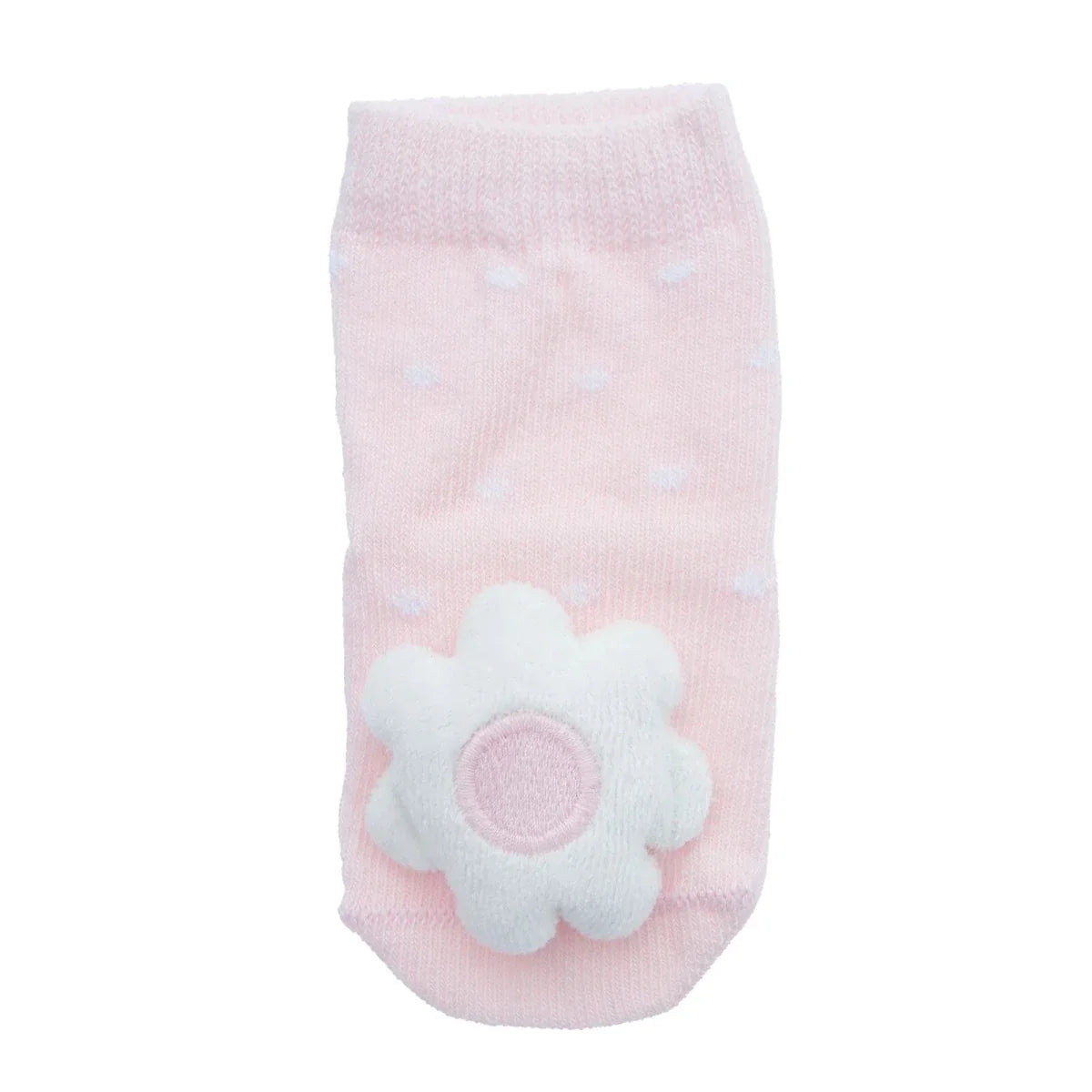 HelloBaby Floral Print Novelty Baby Socks (Newborn to 12 Months) - Pink