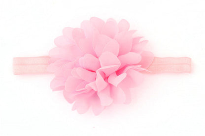 Handmade chiffon flower