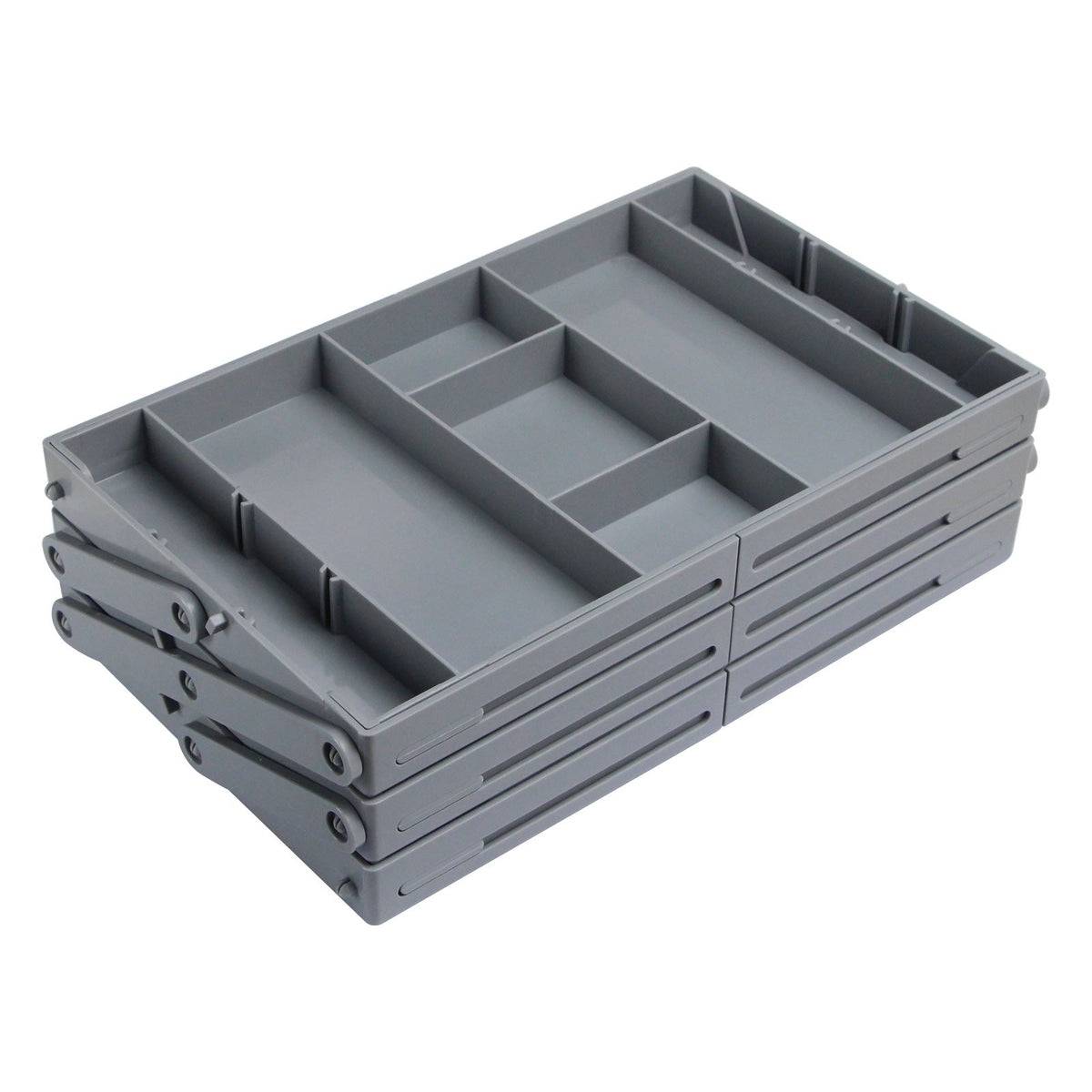 Foldable Kitchen Storage Box Dresser Jewelry Cosmetics Drawer