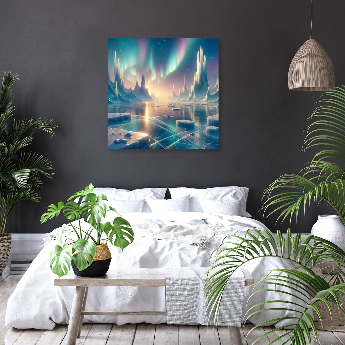 Frozen Serenity Canvas