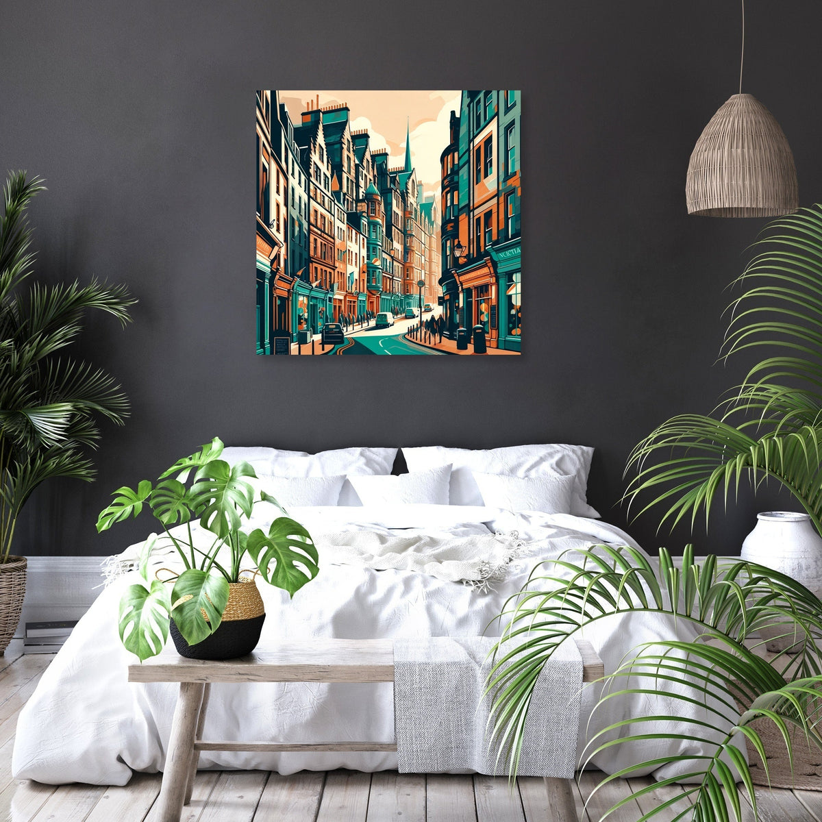 Edinburgh Victoria Street Harmony Canvas