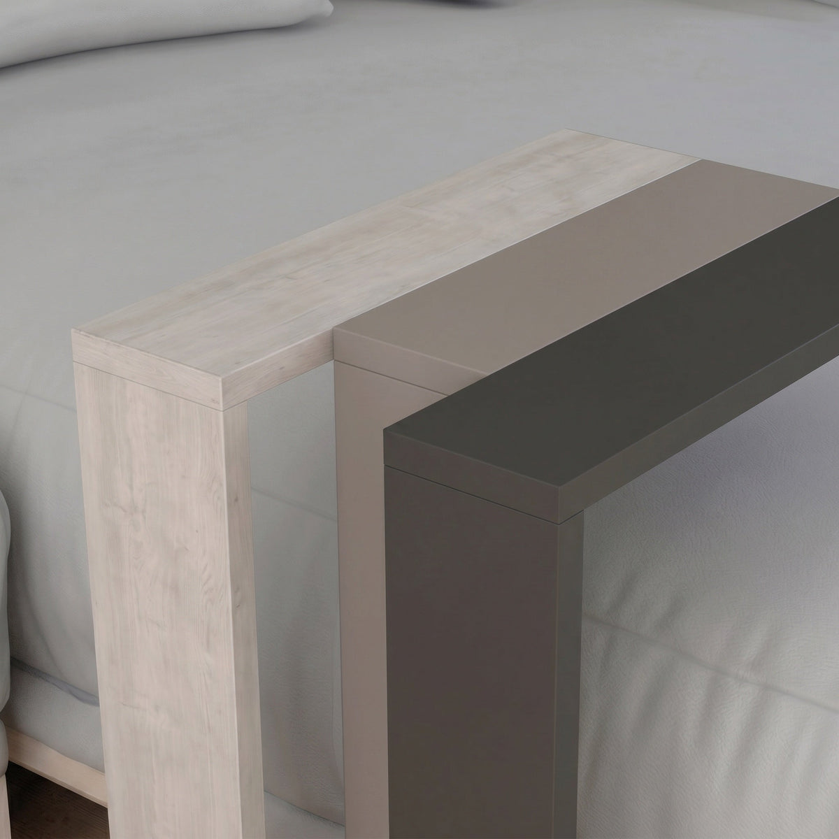 Muju Modern C Shape Table Multipurpose H 57cm