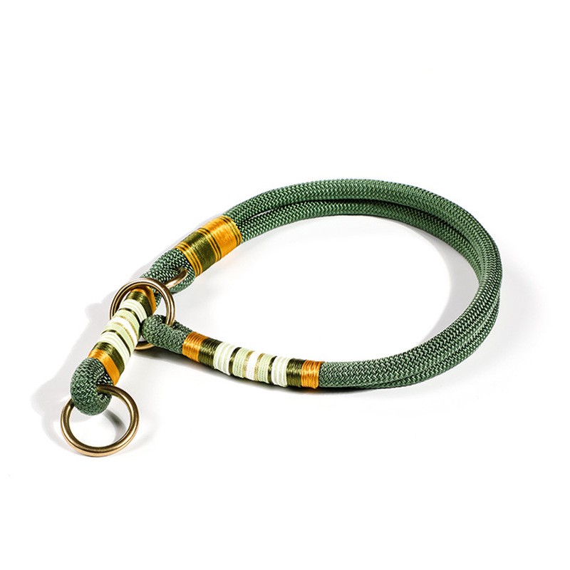 Dog Hand Holding Rope Anti Breaking Loose Collar