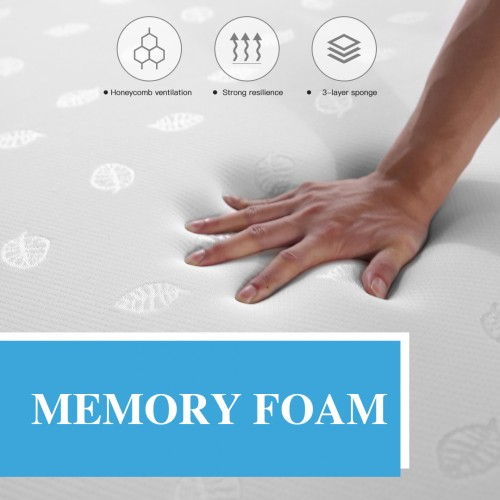 MTS003 - Good Nite Luxury Triple-Layer Memory Foam Mattress – Body Contouring Support & Enhanced Breathability - 135×190×11cm