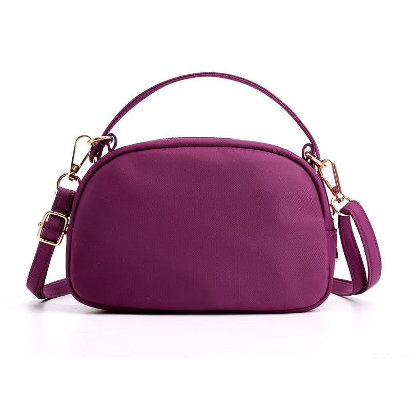 Mini women's one-shoulder canvas bag