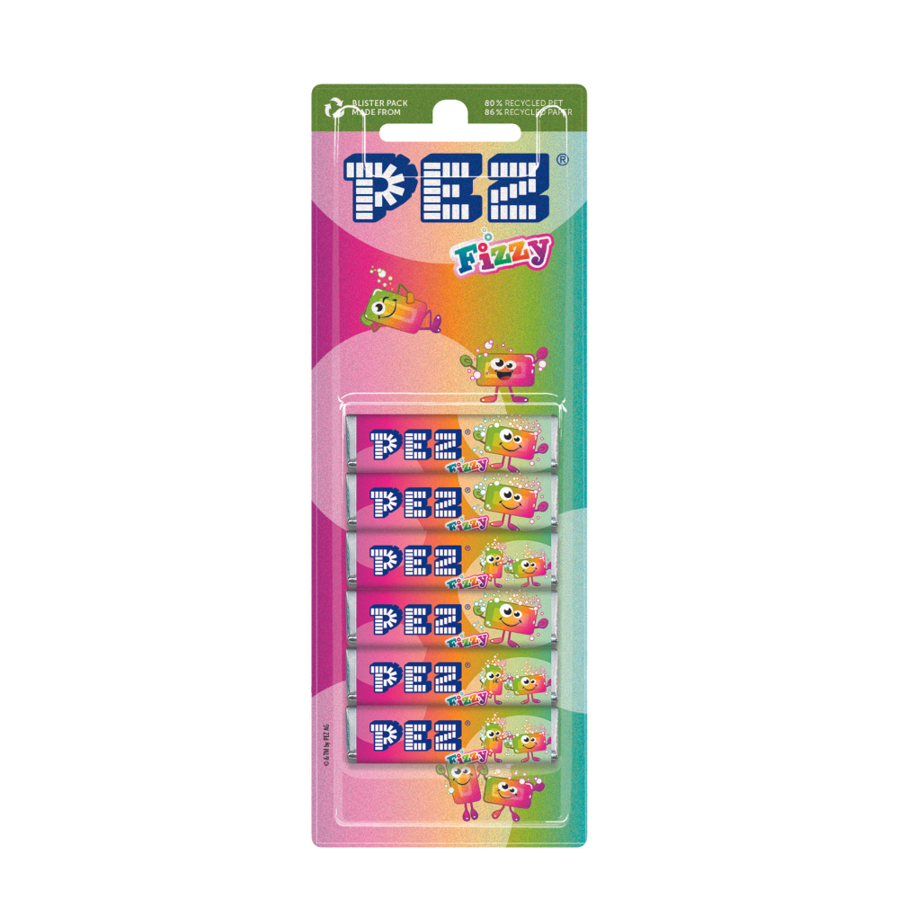Pez Fizzy Refill 6 Pack
