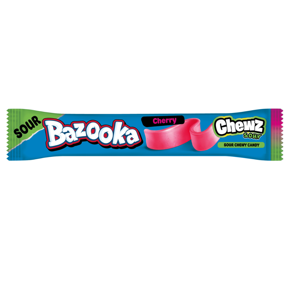 Bazooka Sour Chewz Cherry Chew Bar