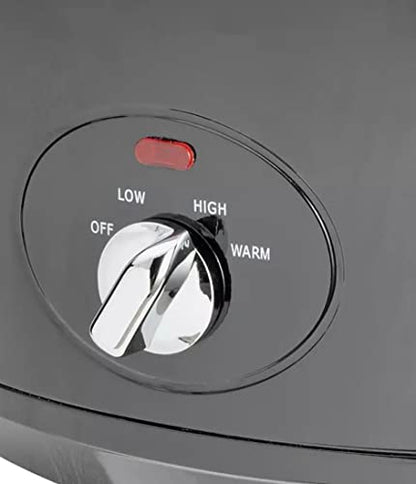 Cookworks 6.5L 320W Slow Cooker - Black