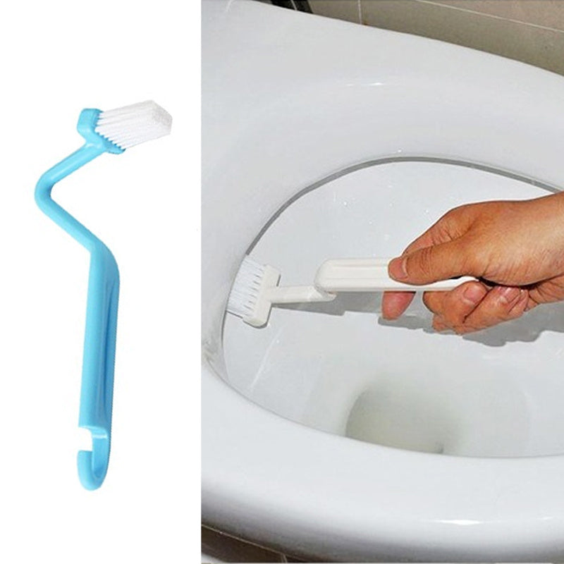 Japanese Household Cleaning Brush With Curved Handle