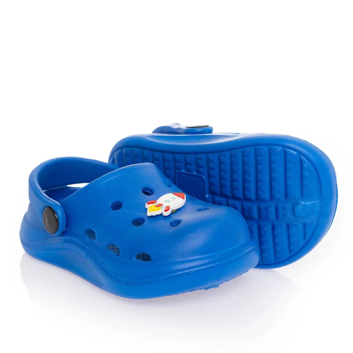 HelloBaby Rocket Detail Baby Pool Slides - Blue