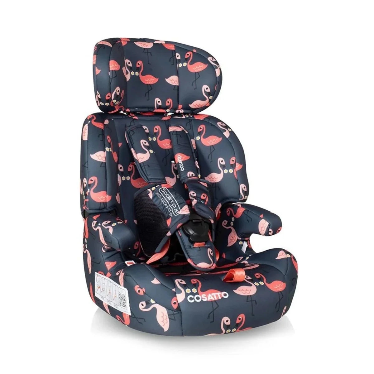 Cosatto Zoomi Group 1/2/3 Car Seat - Pretty Flamingo