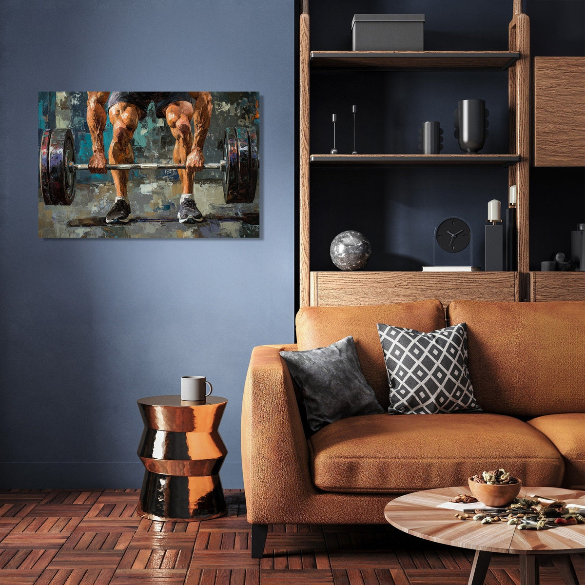 Barbell Focus Canvas