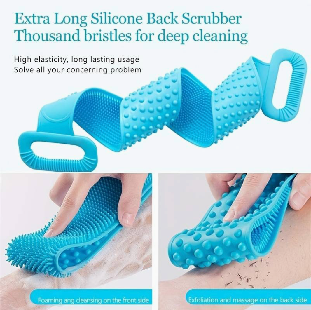 Silicone Body Scrubber Bath Brush. NR21