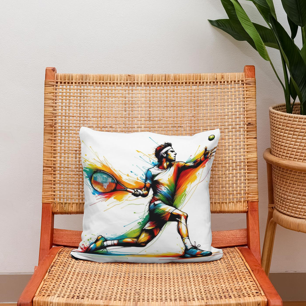 Backhand Brilliance Cotton Cushion