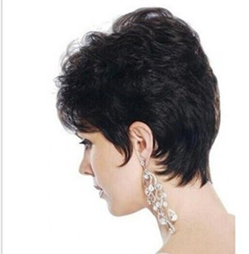 Short Hair Wig - Heat-Resistant Fibre