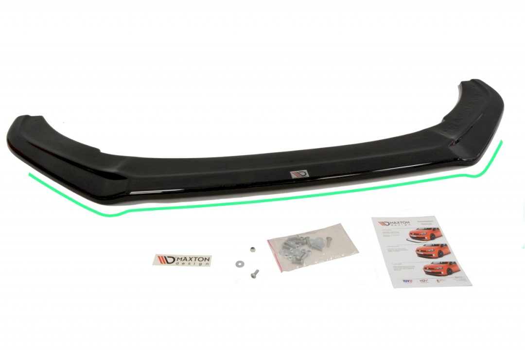 Maxton Design - Aftermarket  FRONT SPLITTER V.2 VW POLO MK5 GTI (FACELIFT) (2014-2017)
