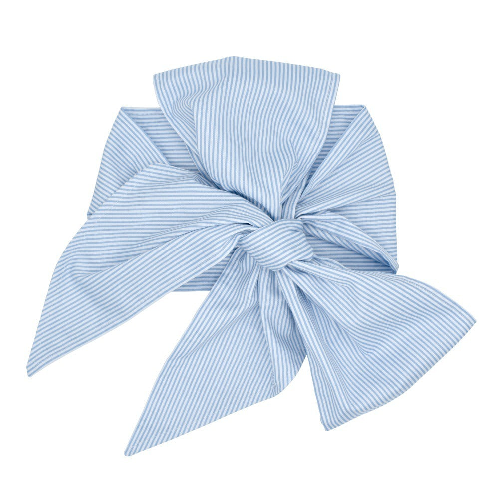 Baby Swaddling Cloth with Cotton Bow - Soft Newborn Swaddle Blanket Wrap for Infants