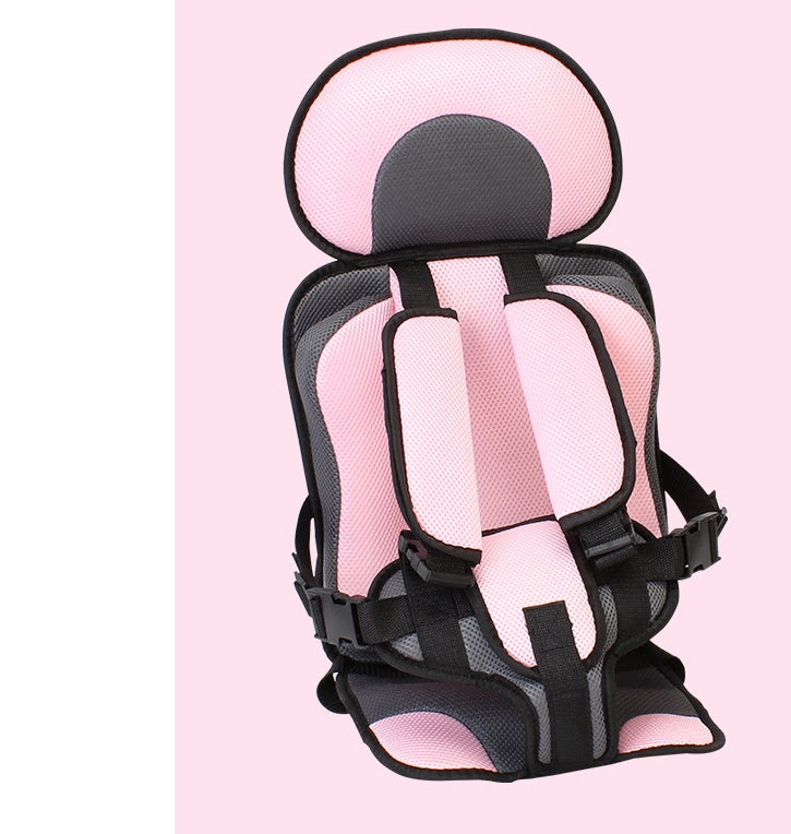 Non-safety seat increased cushion portable car safety seat cushion