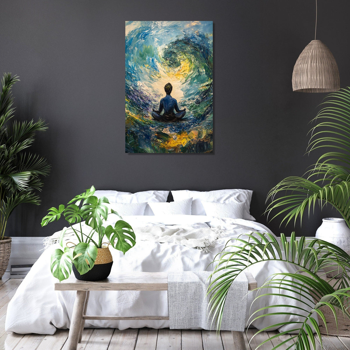 Meditative Tranquillity Canvas