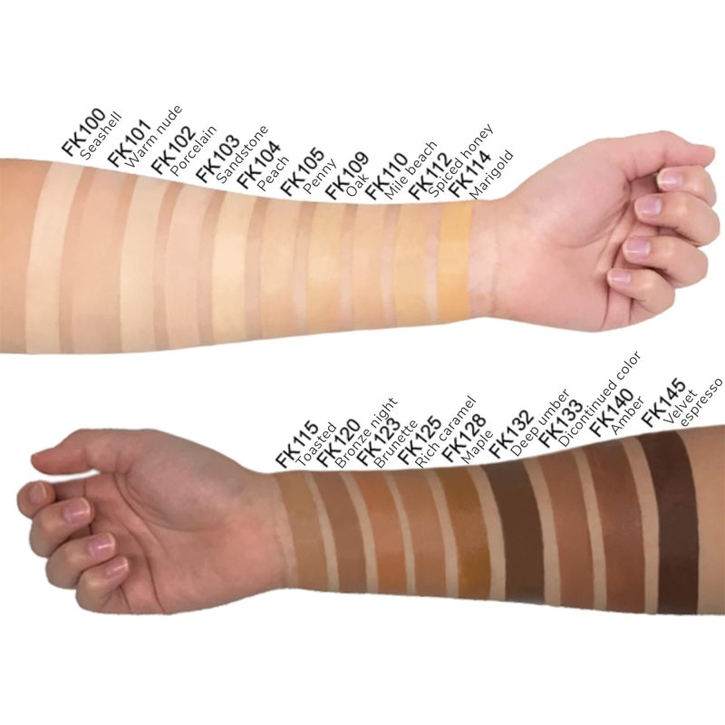 Foundation with SPF - Toasted FK115 | Paraben Free