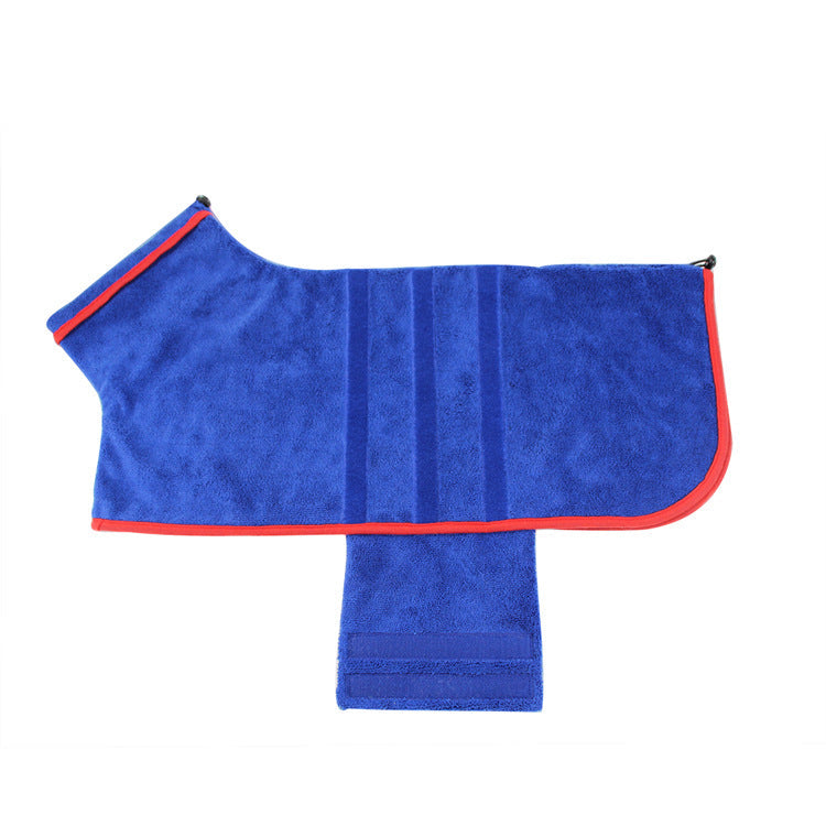 Multi Color Absorbent All Inclusive Pet Bathrobe
