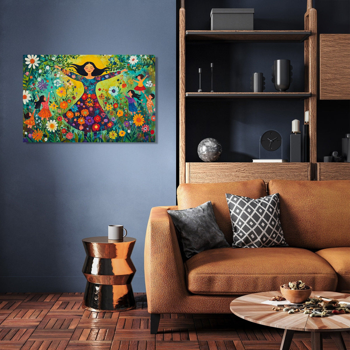 Maternal Garden Canvas